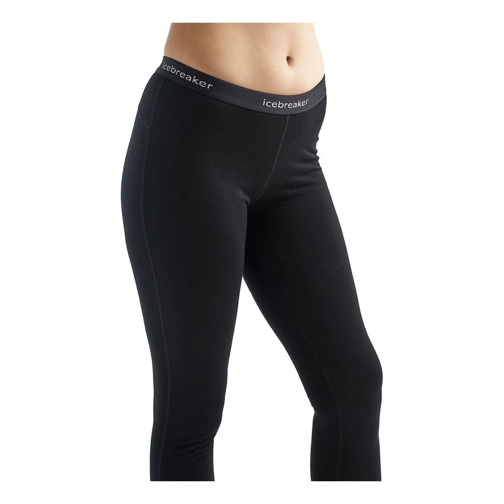Icebreaker 200 Oasis Leggings Femme Noir – Image 2