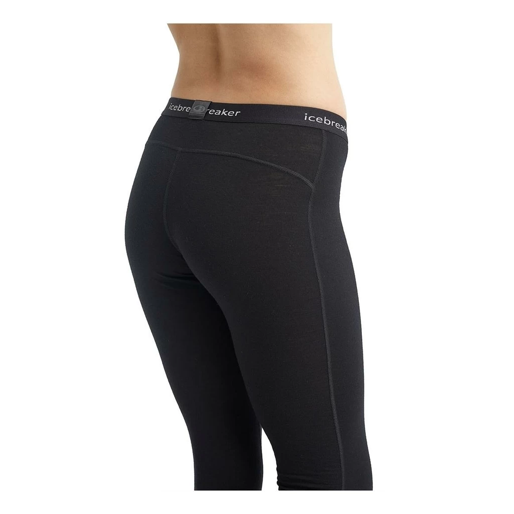 Icebreaker 200 Oasis Leggings Femme Noir – Image 3