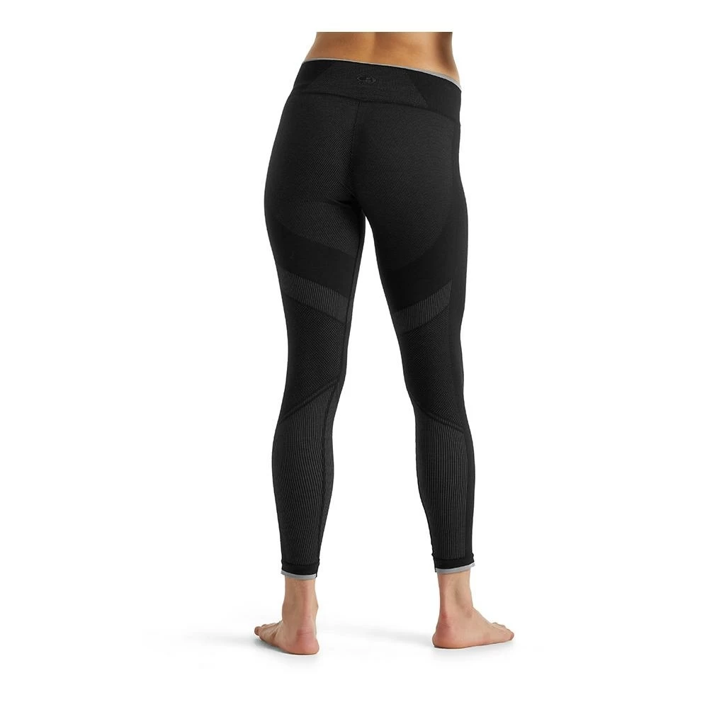 Icebreaker 200 Zone Seamless Leggings Femme Noir – Image 4