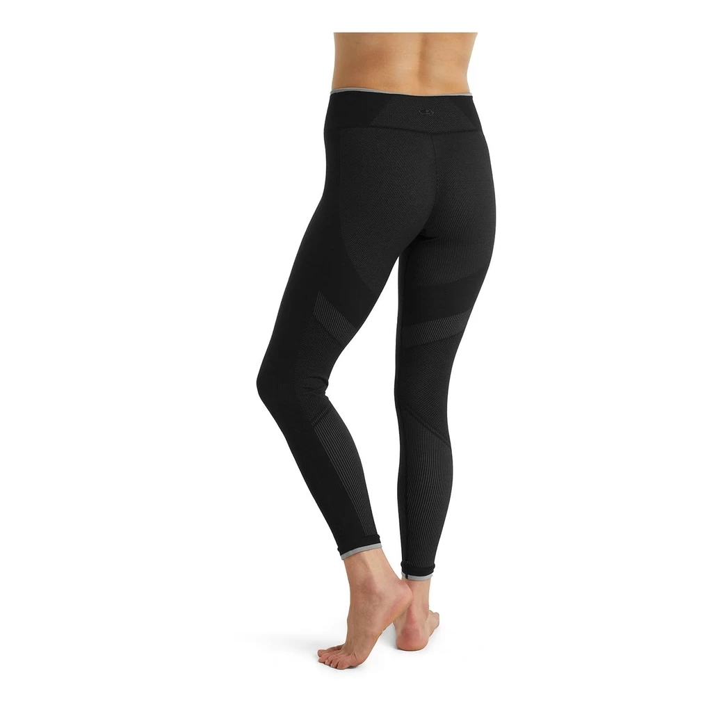Icebreaker 200 Zone Seamless Leggings Femme Noir – Image 6