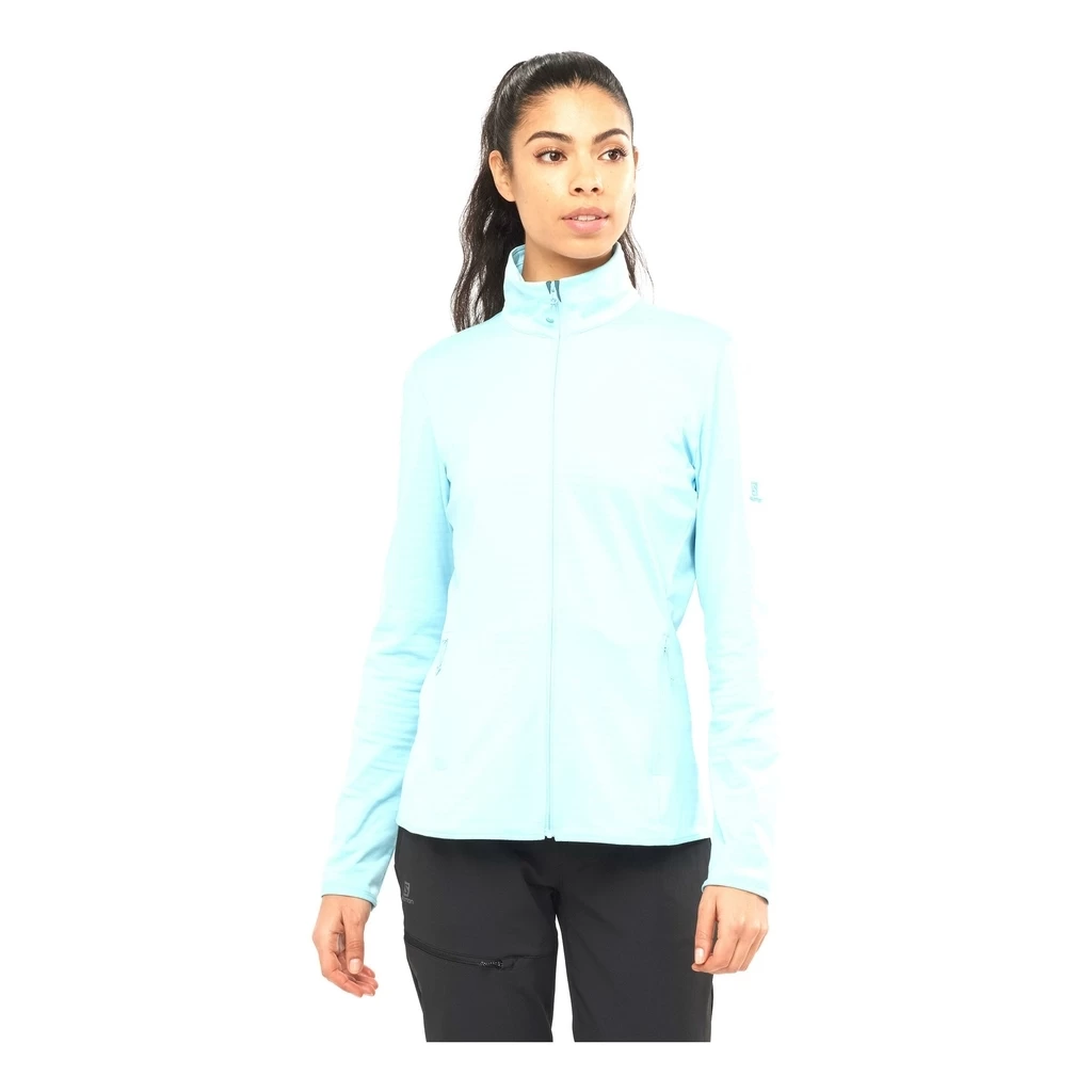 Salomon Essential Lightwarm Femme Bleu Ciel – Image 4