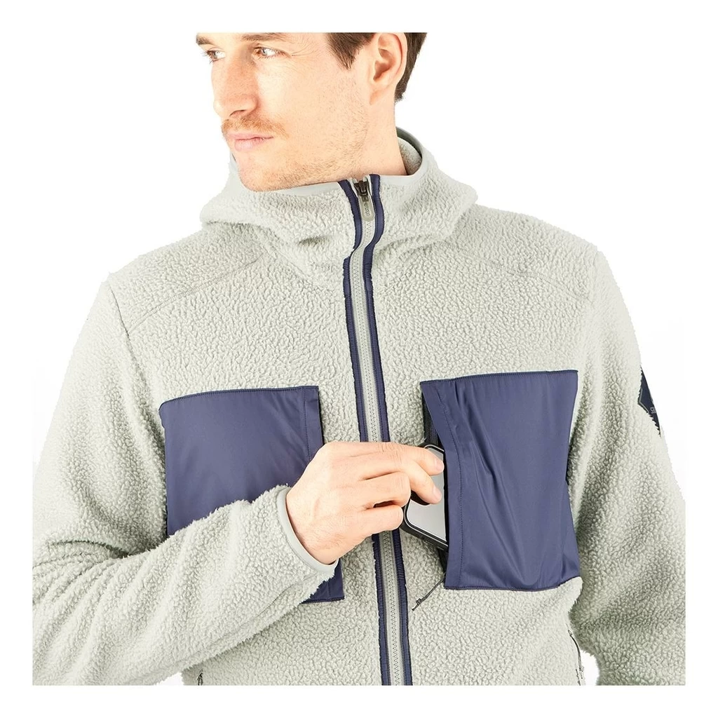 Salomon Essential Warm Teddy Homme Gris Clair – Image 2