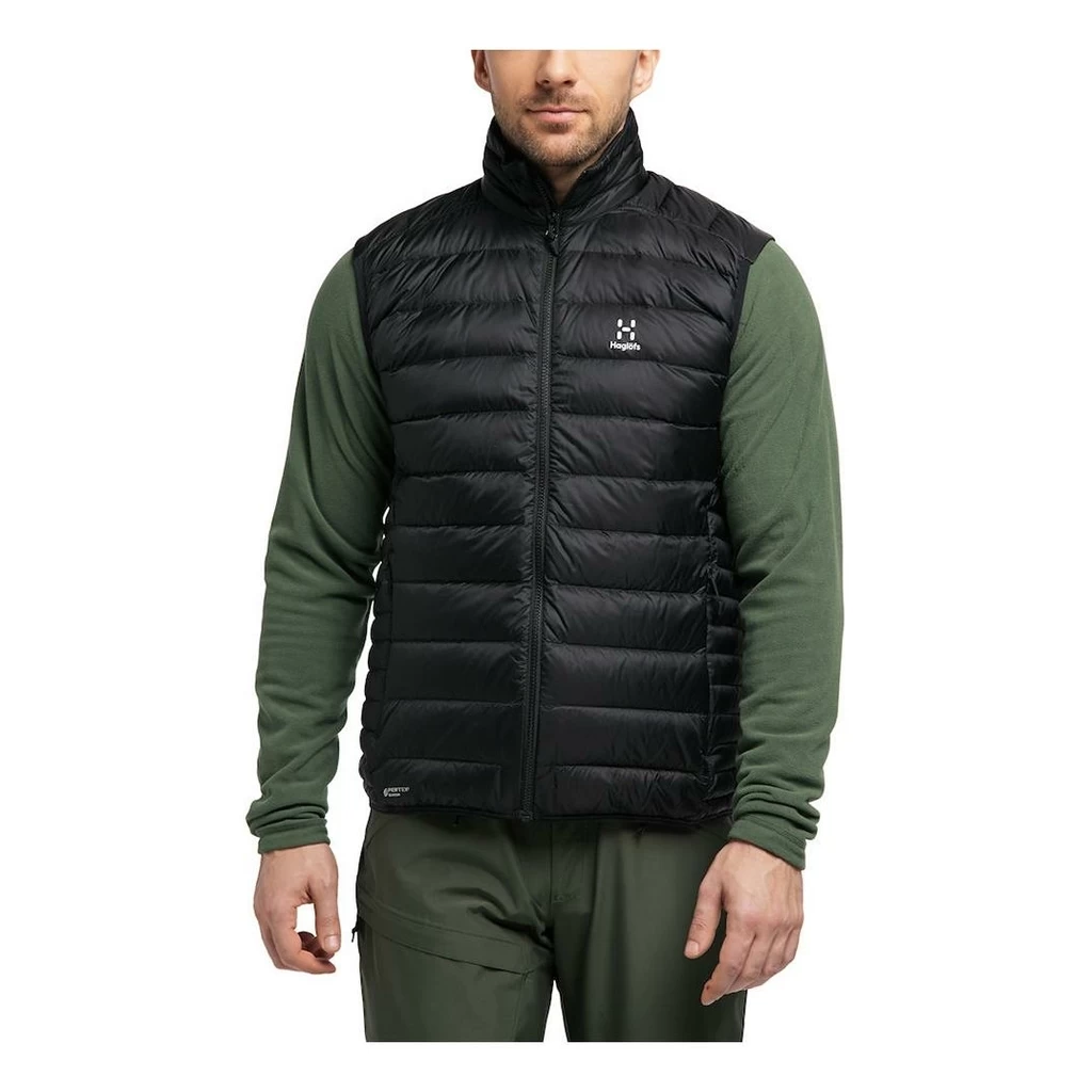 Haglofs Roc Down Vest Homme Noir – Image 3