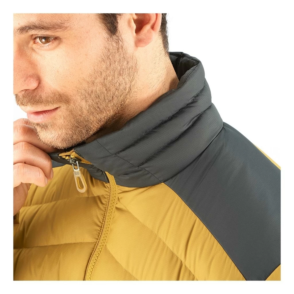 Salomon Essential XWarm Down Homme Jaune Moutarde – Image 6
