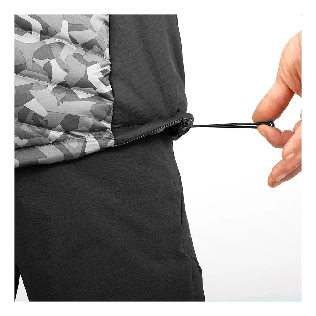 Salomon Essential XWarm Down Homme Gris – Image 3