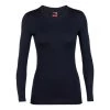 Icebreaker 260 Tech Long Sleeve Crewe Femme Bleu Nuit