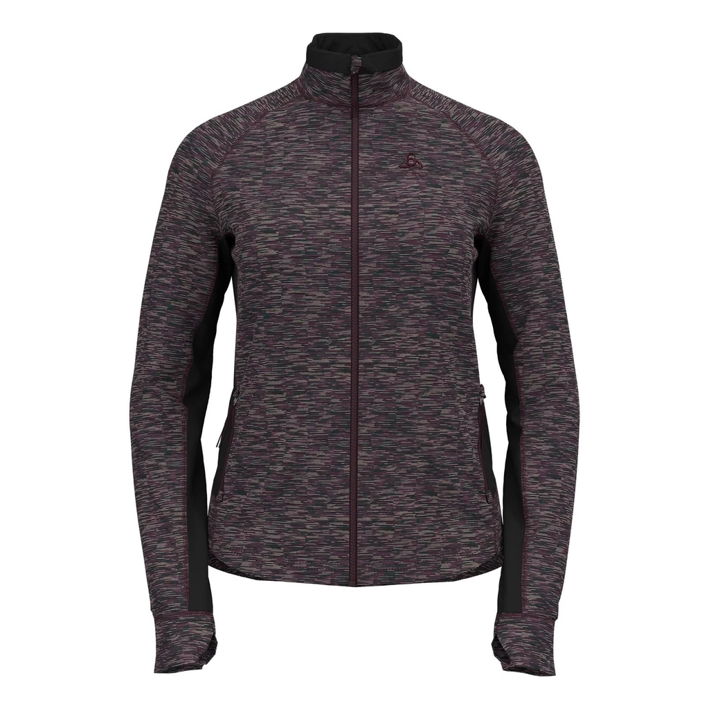 Odlo Midlayer Full Zip Berra Sl Femme Rose