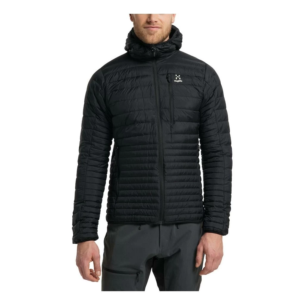 Haglofs Micro Nordic Down Hood Homme Noir – Image 2