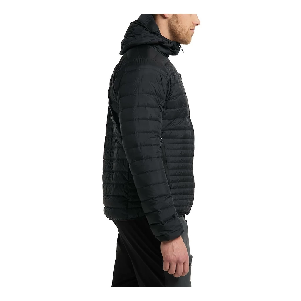 Haglofs Micro Nordic Down Hood Homme Noir – Image 4