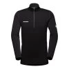 Mammut Aenergy Manches Longues Half Zip Pull Homme Noir