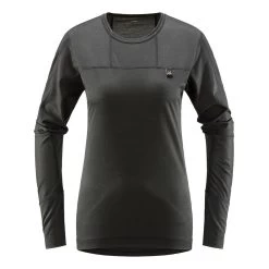 Haglofs Natural Blend Tech Crew Neck Femme Noir