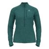 Odlo Midlayer 1/2 Zip Fli Femme Vert