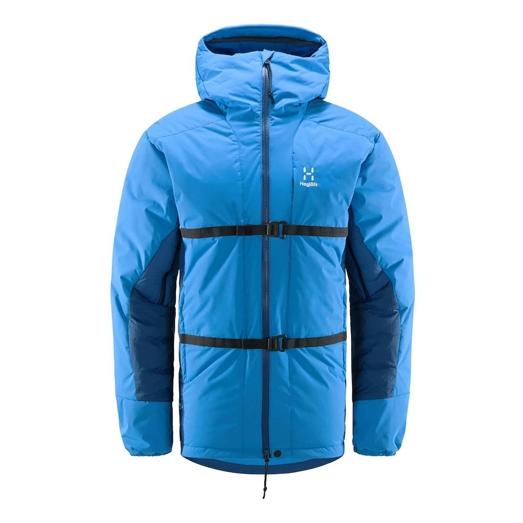 Haglofs Nordic Expedition Down Hood Homme Bleu