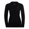 Odlo Base Layer Top Crew Neck Long Sleeve Merino 260 Femme Noir