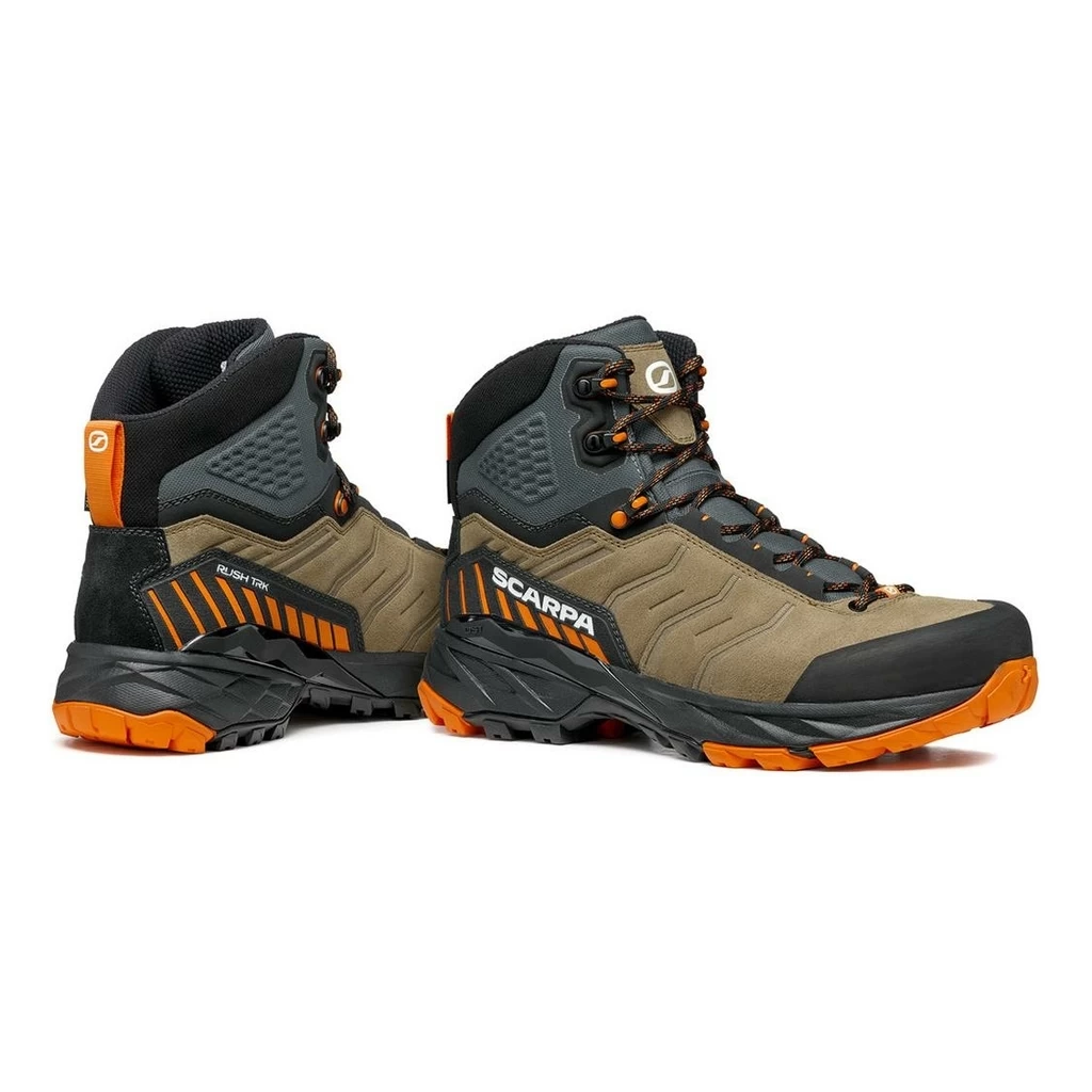 Scarpa Rush Trek Gore-Tex Homme Brun Clair – Image 7