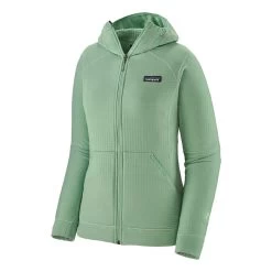 Patagonia R1 Full-Zip Hoodie Femme Vert D'eau