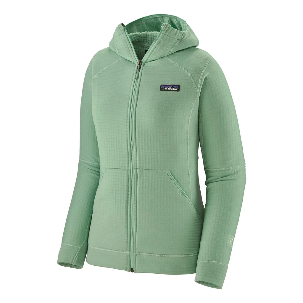 Patagonia R1 Full-Zip Hoodie Femme Vert D'eau