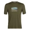 Icebreaker Tech Lite II Short Sleeve Tee Trailhead Homme Vert