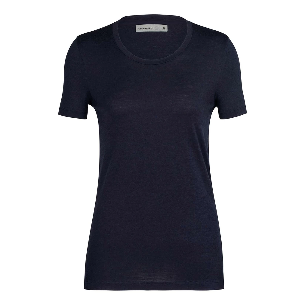 Icebreaker Tech Lite II Short Sleeve Tee Femme Noir
