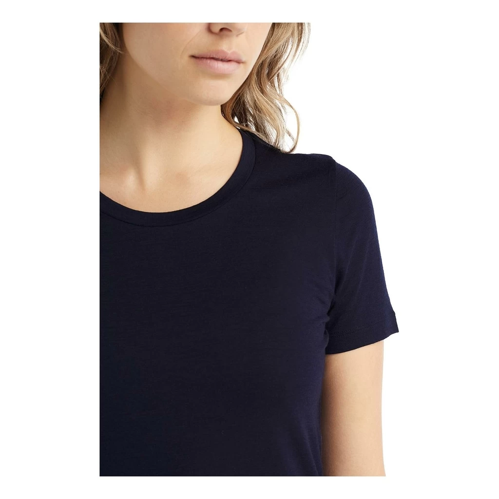 Icebreaker Tech Lite II Short Sleeve Tee Femme Noir – Image 3