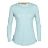 Icebreaker Sphere II Long Sleeve Tee Femme Bleu Ciel
