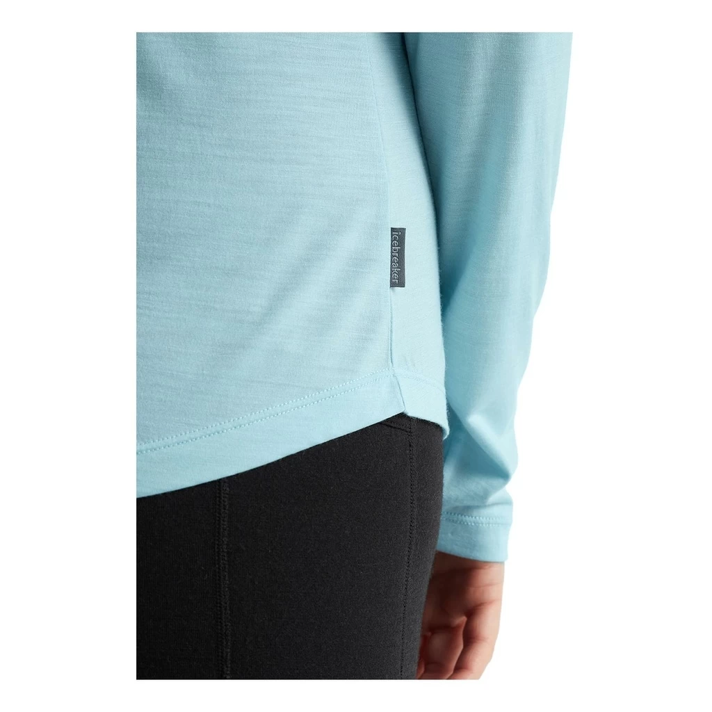 Icebreaker Sphere II Long Sleeve Tee Femme Bleu Ciel – Image 6