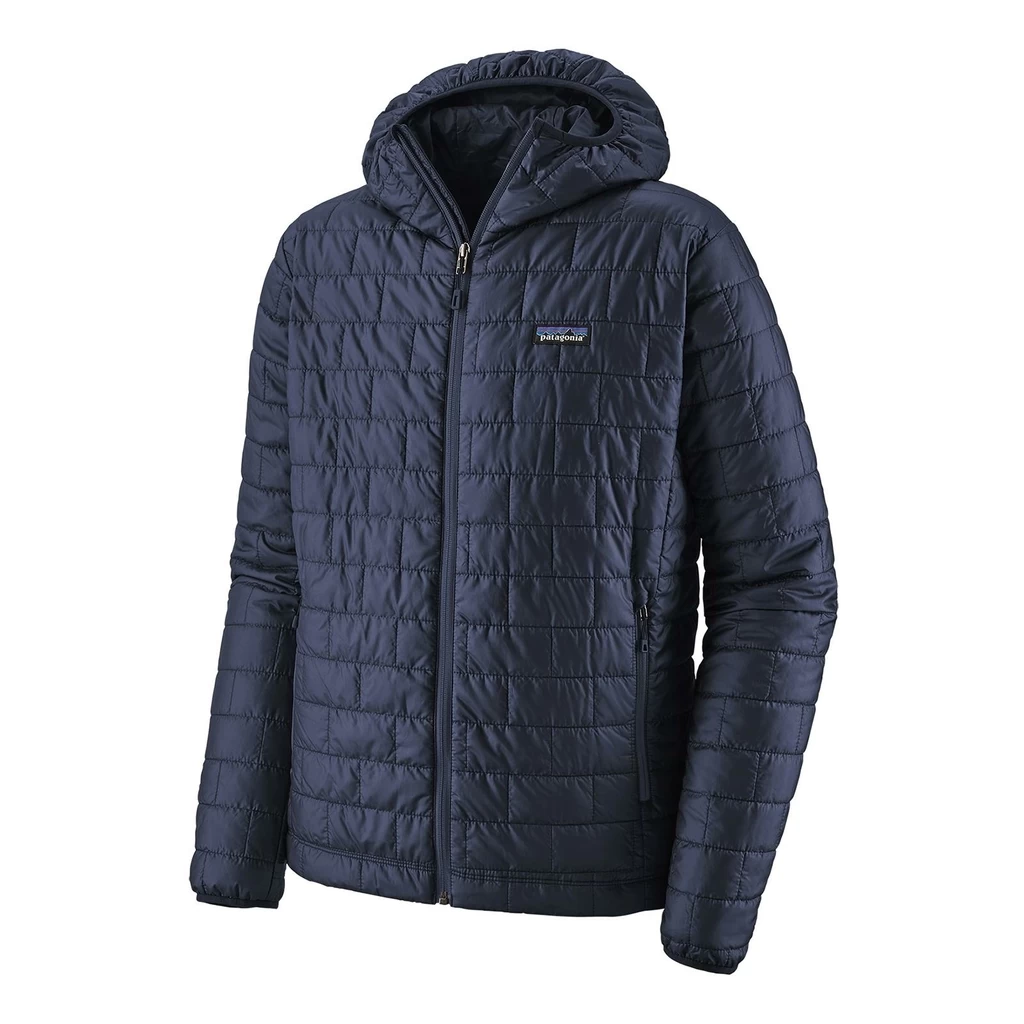 Patagonia Nano Puff Hoodie Homme Bleu Foncé