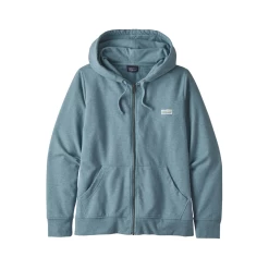 Patagonia Pastel P-6 Label Ahnya Full-Zip Hoodie Femme Bleu