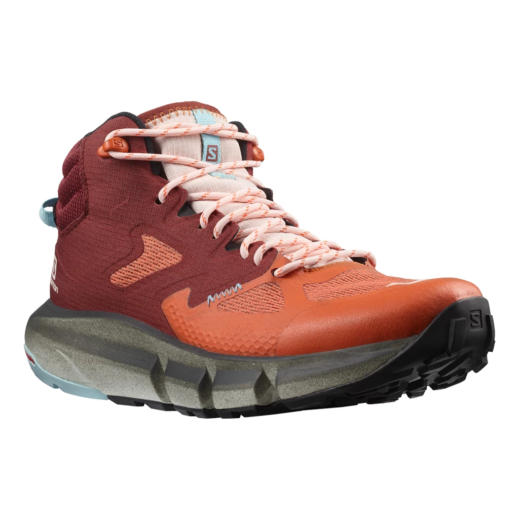 Salomon Predict Hike Mid Gore-Tex Femme Orange – Image 2