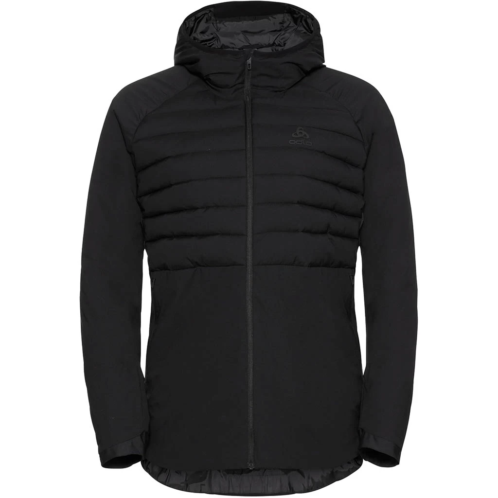 Odlo Jacket Insulated Ascent S-Thermic Hooded Femme Noir – Image 3