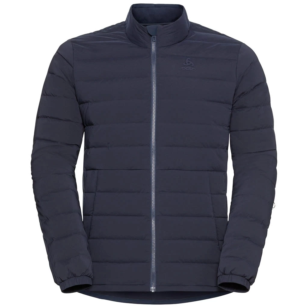 Odlo Jacket Insulated Ascent N-Thermic Hybrid Homme Bleu Nuit