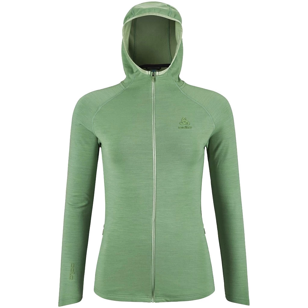 Odlo Pull À Capuche Avec Fermeture Ascent Mer Femme