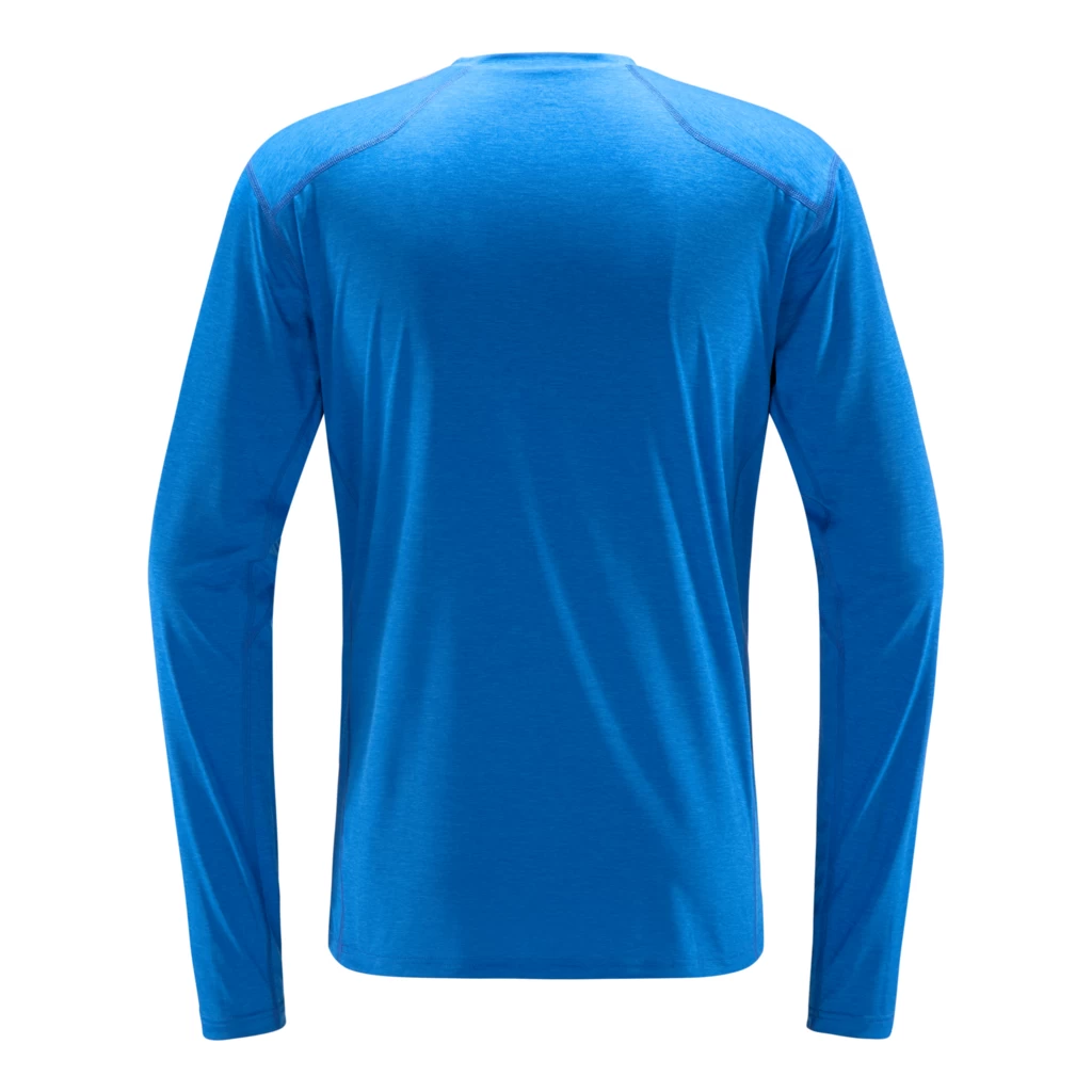 Haglofs Ridge Long Sleeves T-Shirt Homme Bleu – Image 2