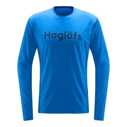 Haglofs Ridge Long Sleeves T-Shirt Homme Bleu