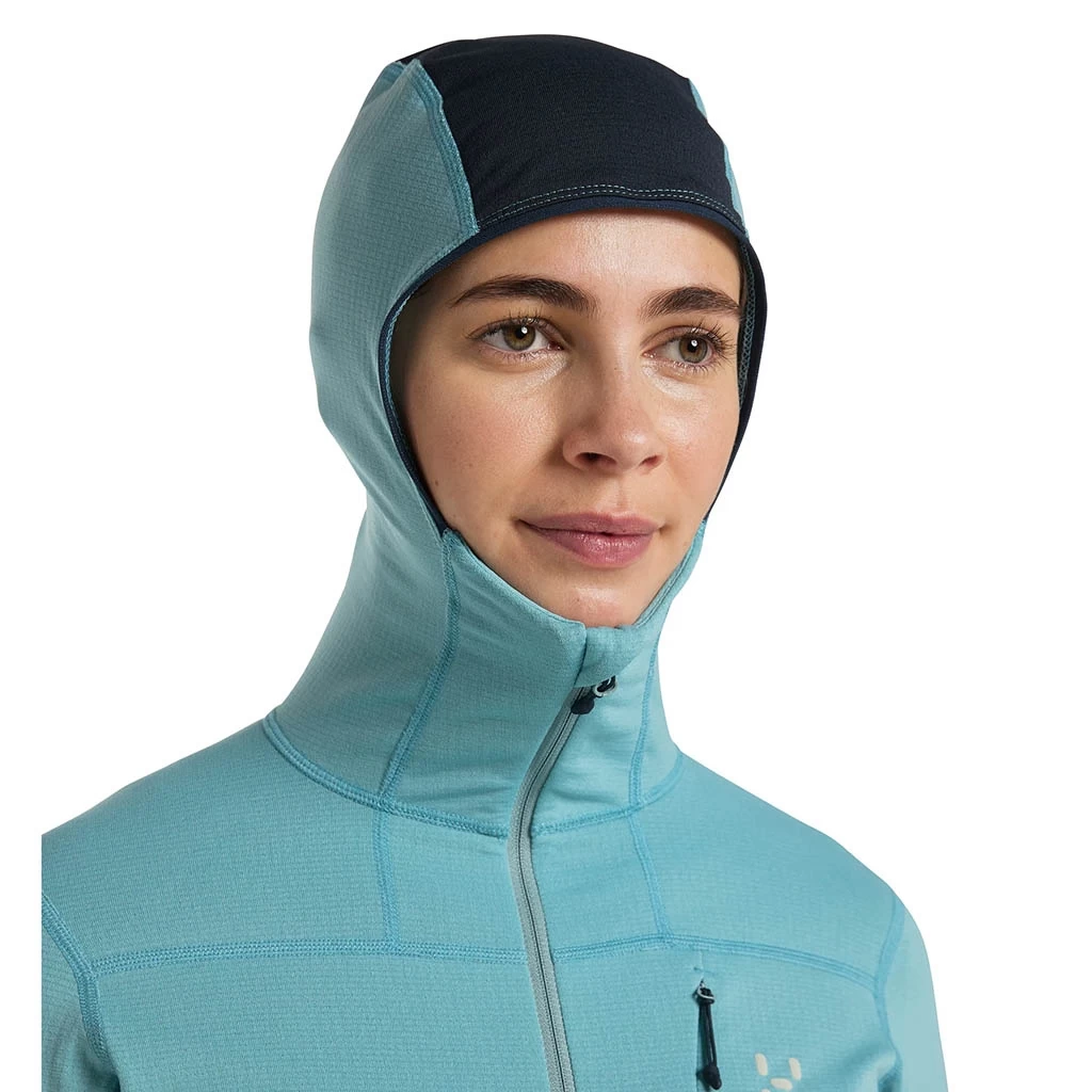 Haglofs L.I.M Mid Comp Hood Femme Bleu – Image 6