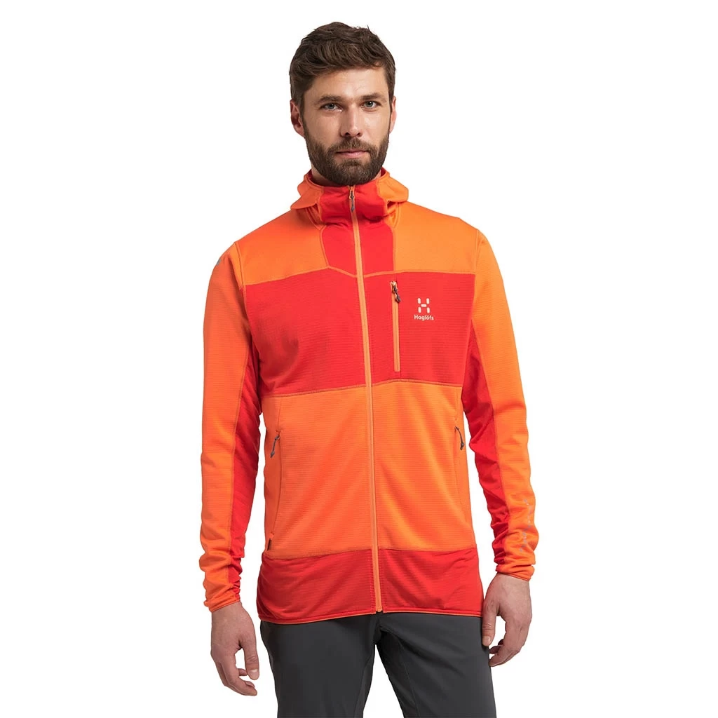 Haglofs L.I.M Mid Fast Hood Homme Orange – Image 4