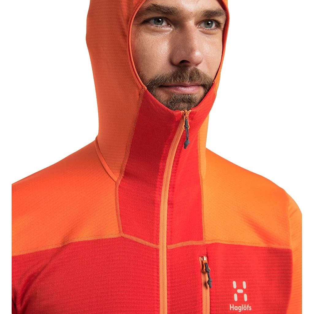 Haglofs L.I.M Mid Fast Hood Homme Orange – Image 6