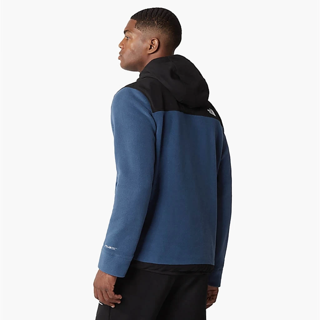 The North Face Alpine Polartec 200 Full Zip Hooded Jacket Homme Bleu Foncé – Image 7