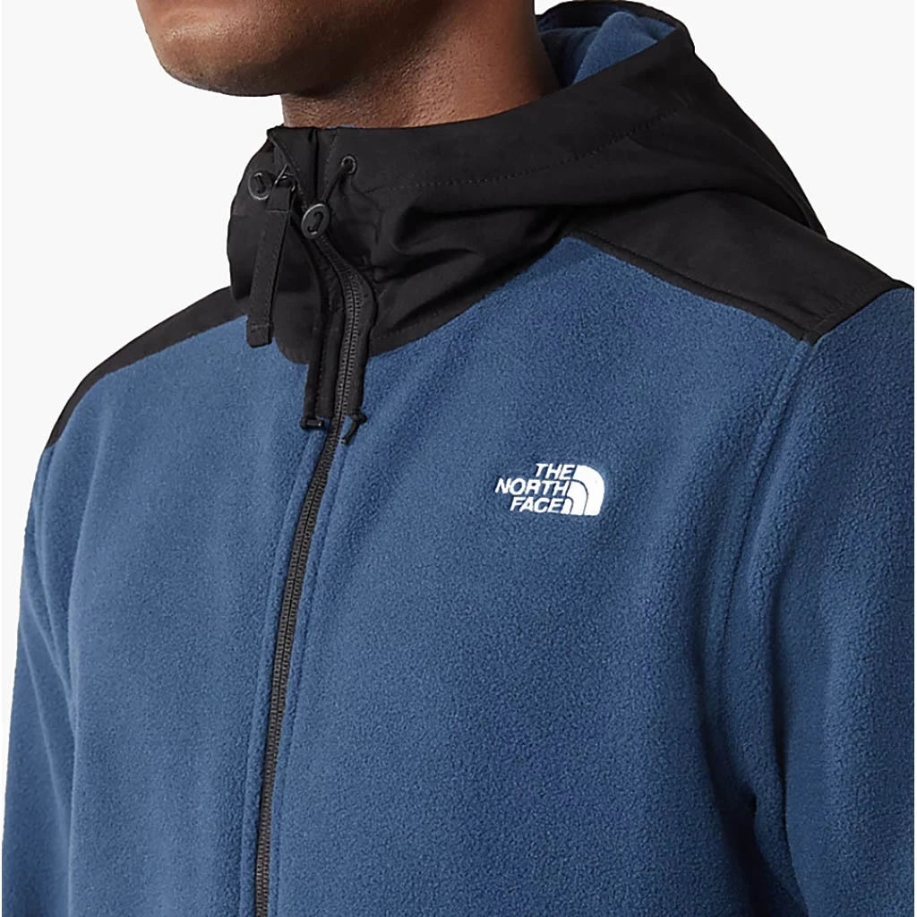 The North Face Alpine Polartec 200 Full Zip Hooded Jacket Homme Bleu Foncé – Image 9
