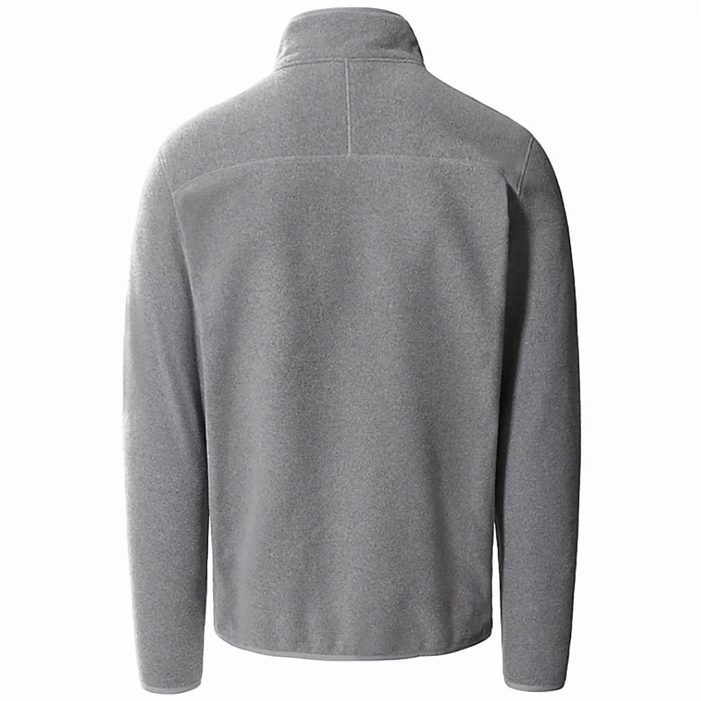 The North Face 100 Glacier 1/4 Zip Homme Gris – Image 2