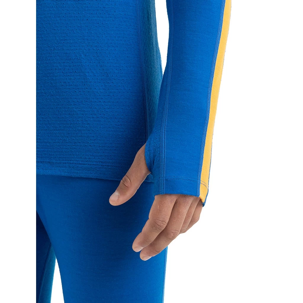 Icebreaker Zoneknit 200 Long Sleeve Crewe Homme – Image 4