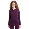 Icebreaker Zoneknit 200 Long Sleeve Crewe Femme
