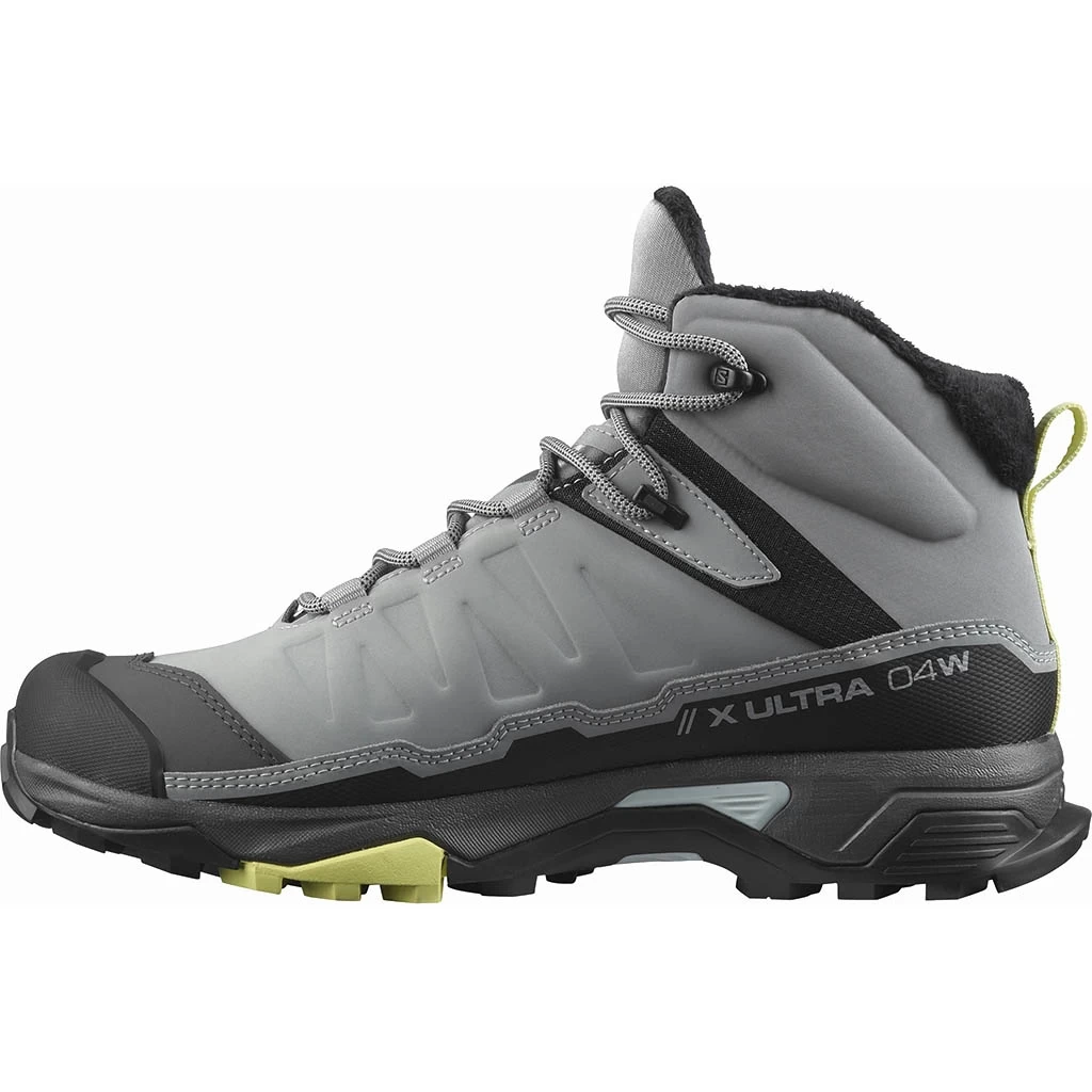 Salomon X Ultra 4 Mid Winter Thinsulate Climasalomon WaterProof Femme Gris – Image 2