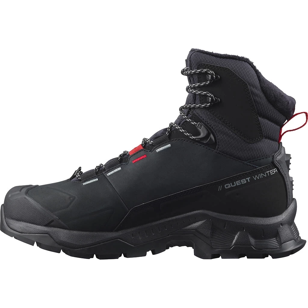 Salomon Quest Winter Thinsulate Climasalomon WaterProof Homme Noir – Image 3