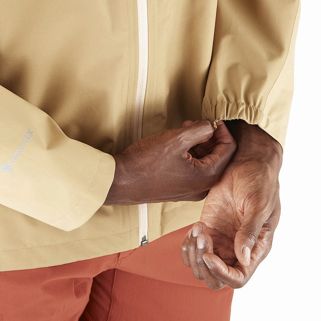 Salomon Outline Gore-Tex 2.5L Jacket Homme Beige – Image 8