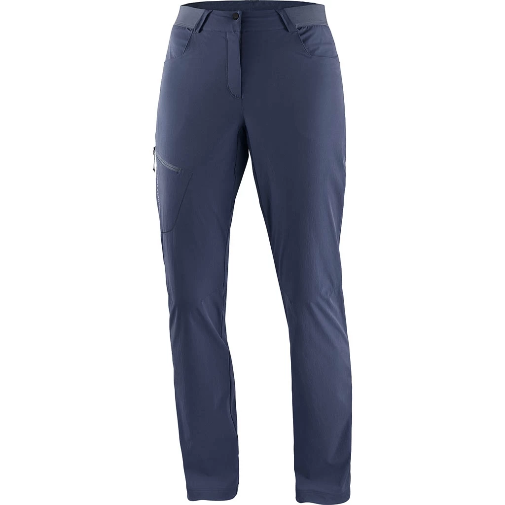 Salomon Wayfarer Pants Femme Bleu Marine