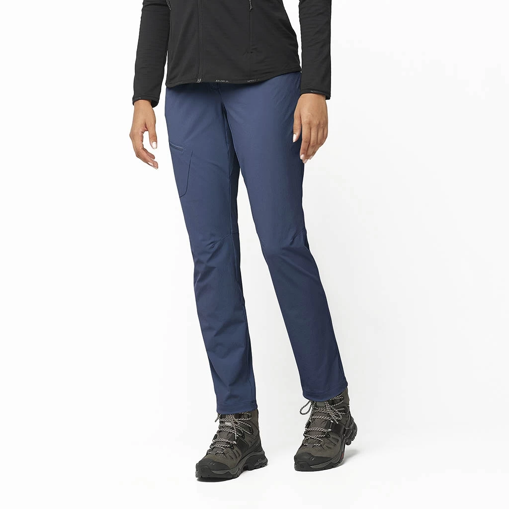 Salomon Wayfarer Pants Femme Bleu Marine – Image 3
