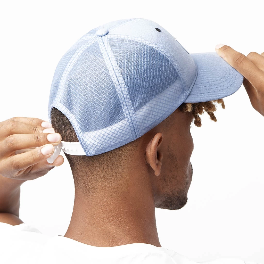 Salomon Trucker Curved Cap Bleu – Image 3