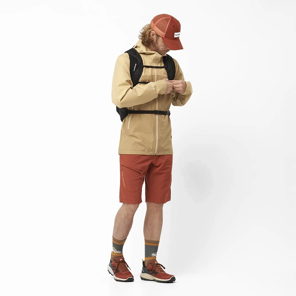 Salomon Trucker Curved Cap Marron – Image 3