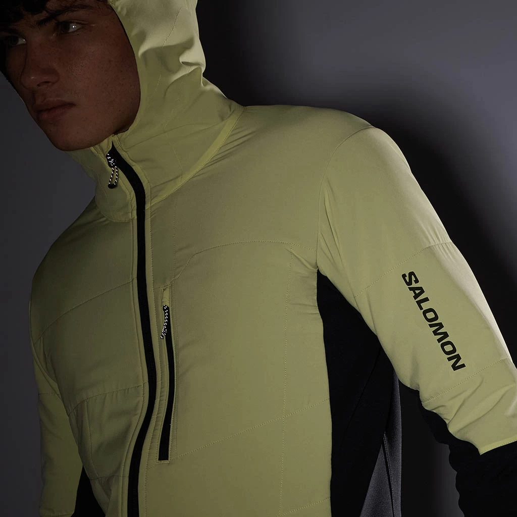 Salomon Outline Warm Hybrid Homme Jaune – Image 8